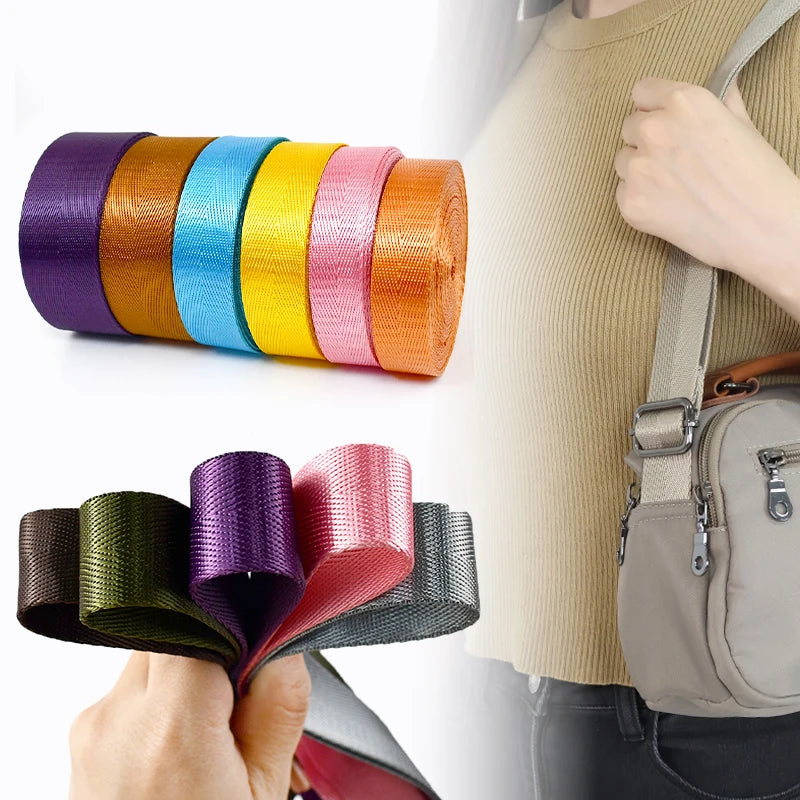 Robustes 25mm Nylon Gurtband für Taschen, Rucksäcke & DIY
