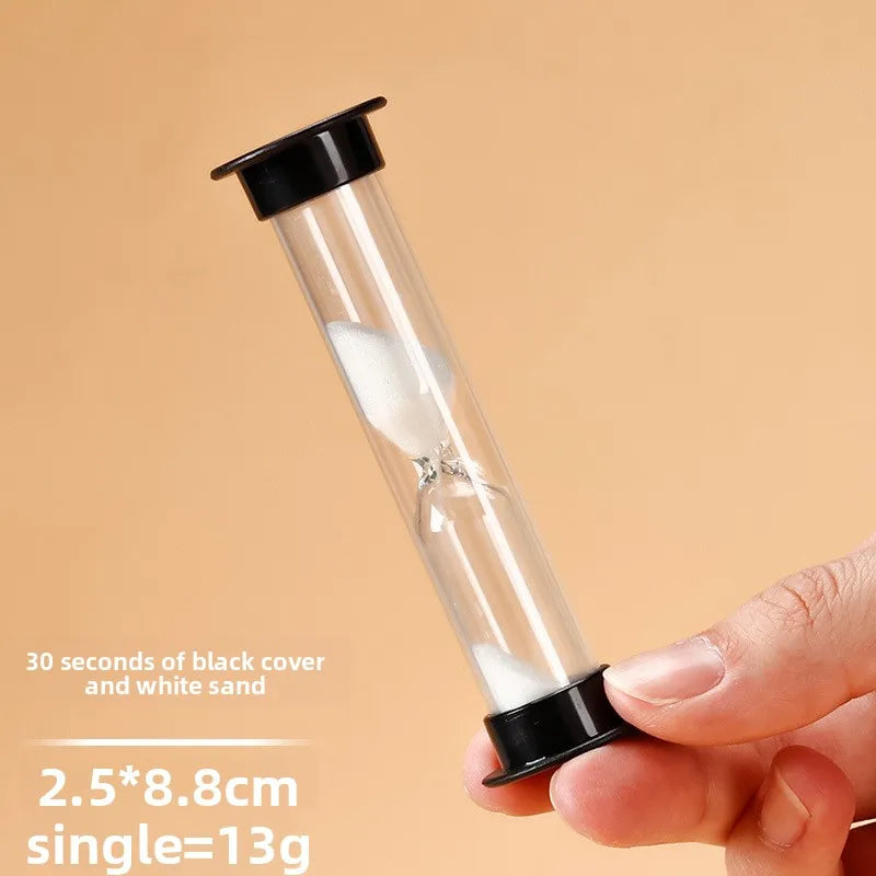 Bunte Mini Sanduhren Set mit verschiedenen Zeitintervallen zur Dekoration