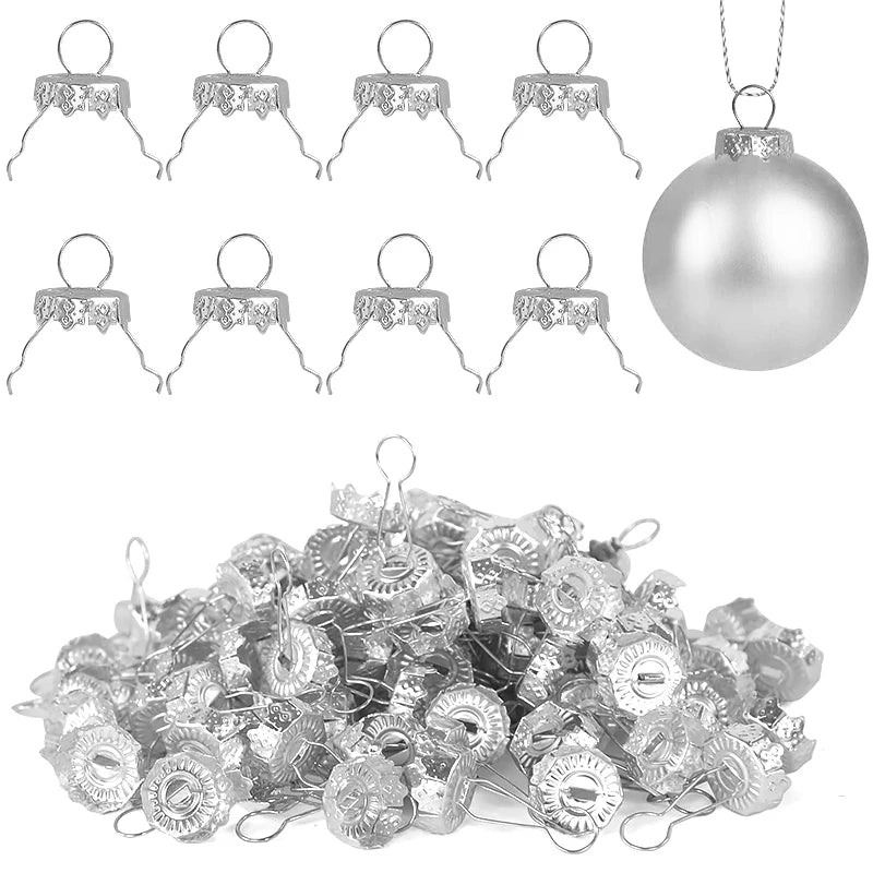 Weihnachts-Ornament Kappen in Rundform als Ersatz für Baumdeko