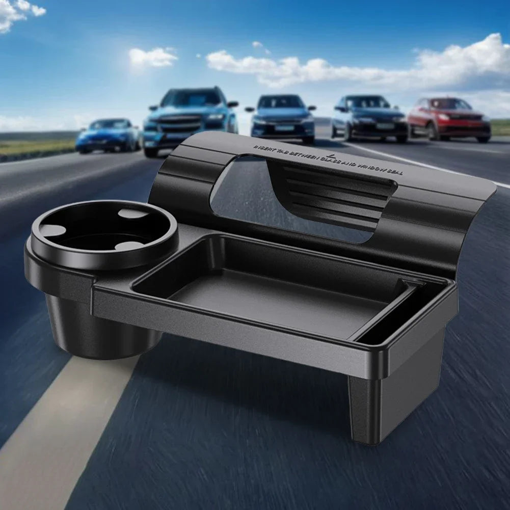 Multifunktionale Auto Organizer Box mit Getränkehalter und Aufbewahrungstasche