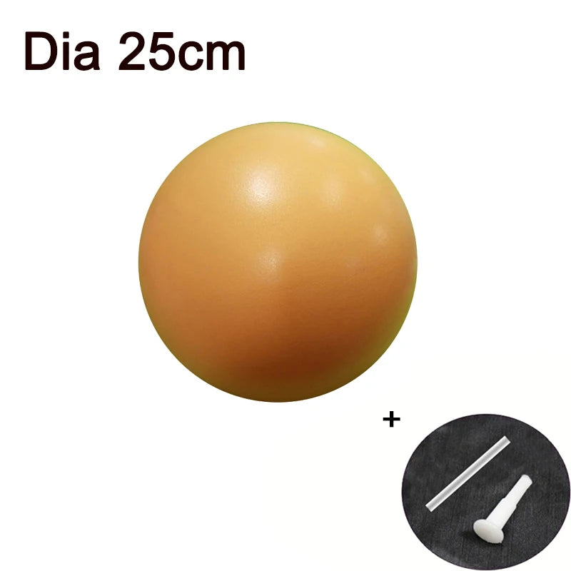 Yoga Ball 45 oder 25 cm für Fitness Pilates Balance Übung Training