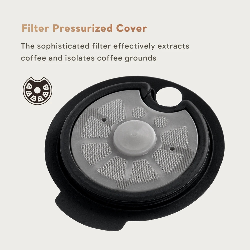 Wiederverwendbare Kaffeekapsel aus Edelstahl für Bosch Tassimo