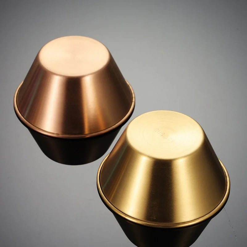 304 Edelstahl Gewürzschale - Runde Dip-Schüssel für Saucen-Yabubest - Home & More