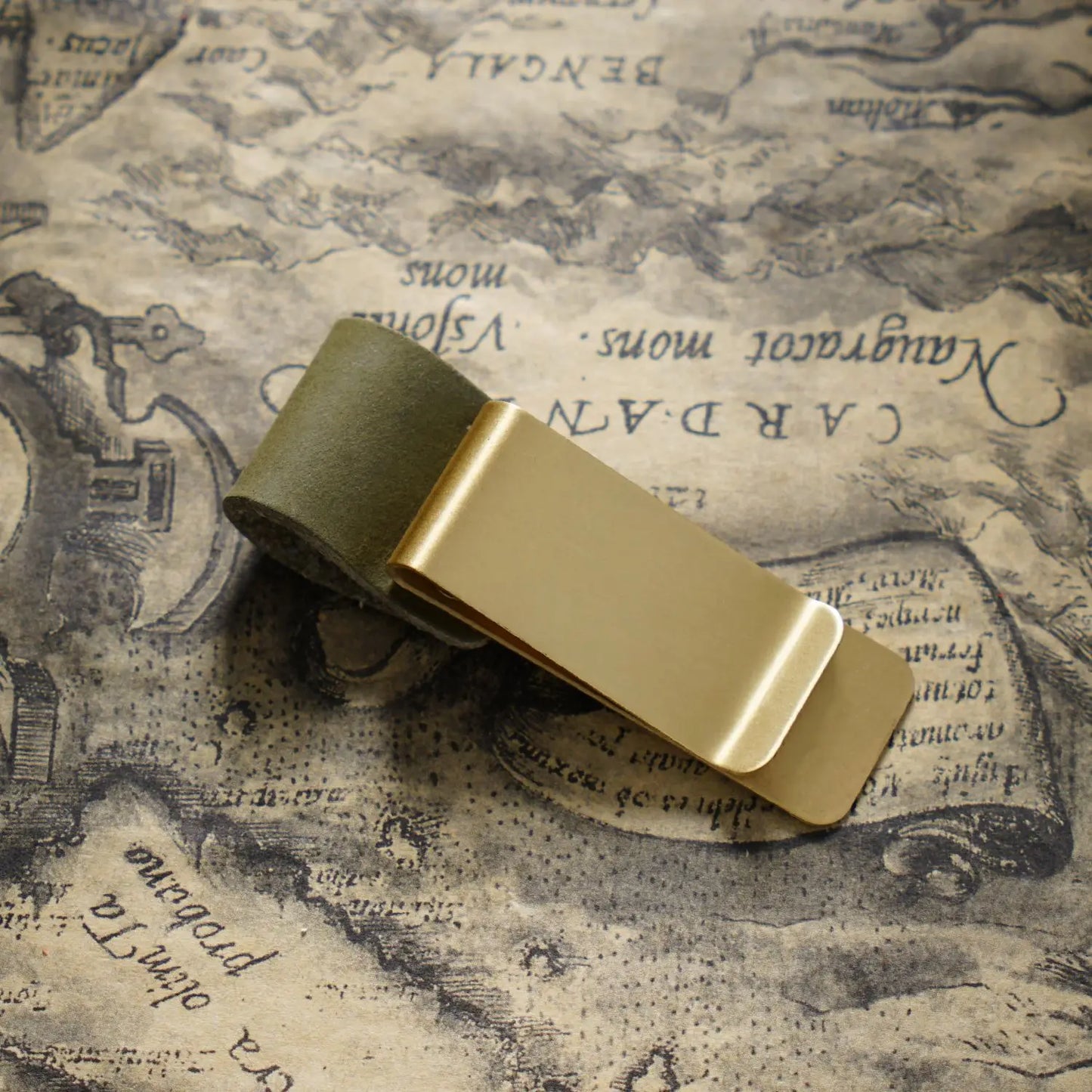 Edler Metall Leder Stifthalter für Notizbücher und Tagebücher