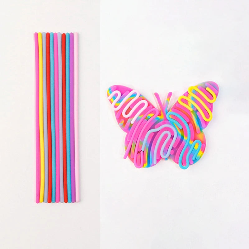 Sensorisches Silikon Aktivität Brett – Lernspiel - Zappeln Spielzeug Kinder