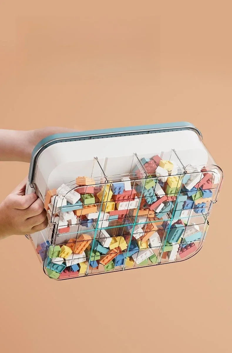 Kunststoff Aufbewahrungsbox für Spielzeug und Bausteine-Yabubest - Home & More