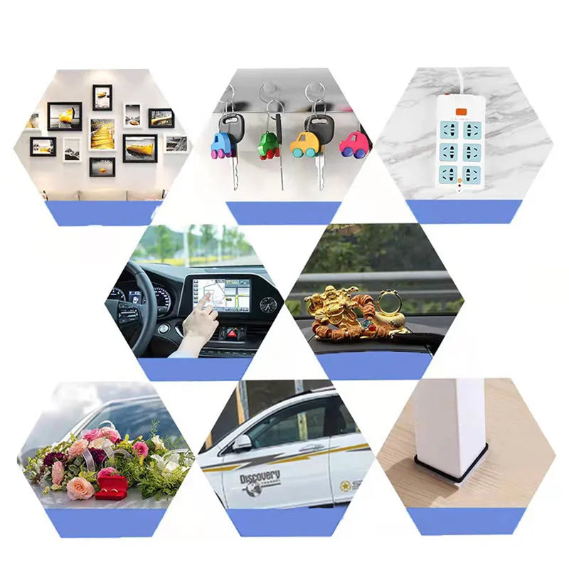 Doppelseitiges Nano Klebeband 1 3 5 Meter spurlos wasserdicht