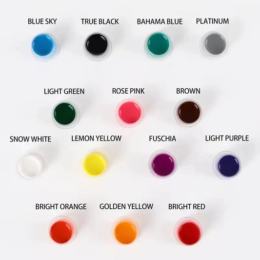 Bunte Tattoo-Tintenkombination 6 8 10 14 Stück langlebige Pigmente