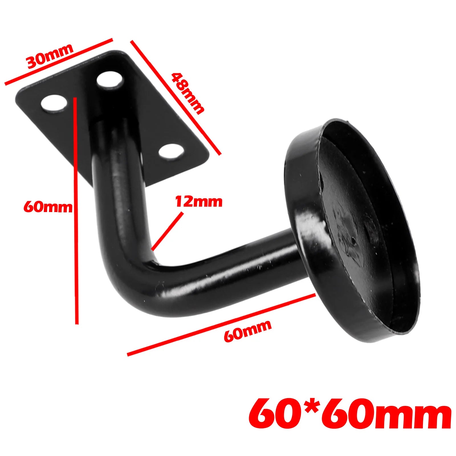 Starke Edelstahl Wandhalterung für Treppenhandlauf und Geländer