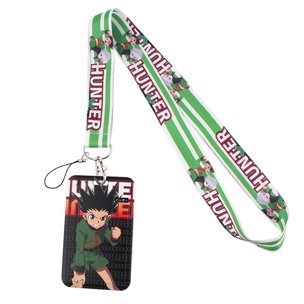 Anime Schlüsselband Lanyard für Schlüssel Ausweis Kartenhalter Geschenk
