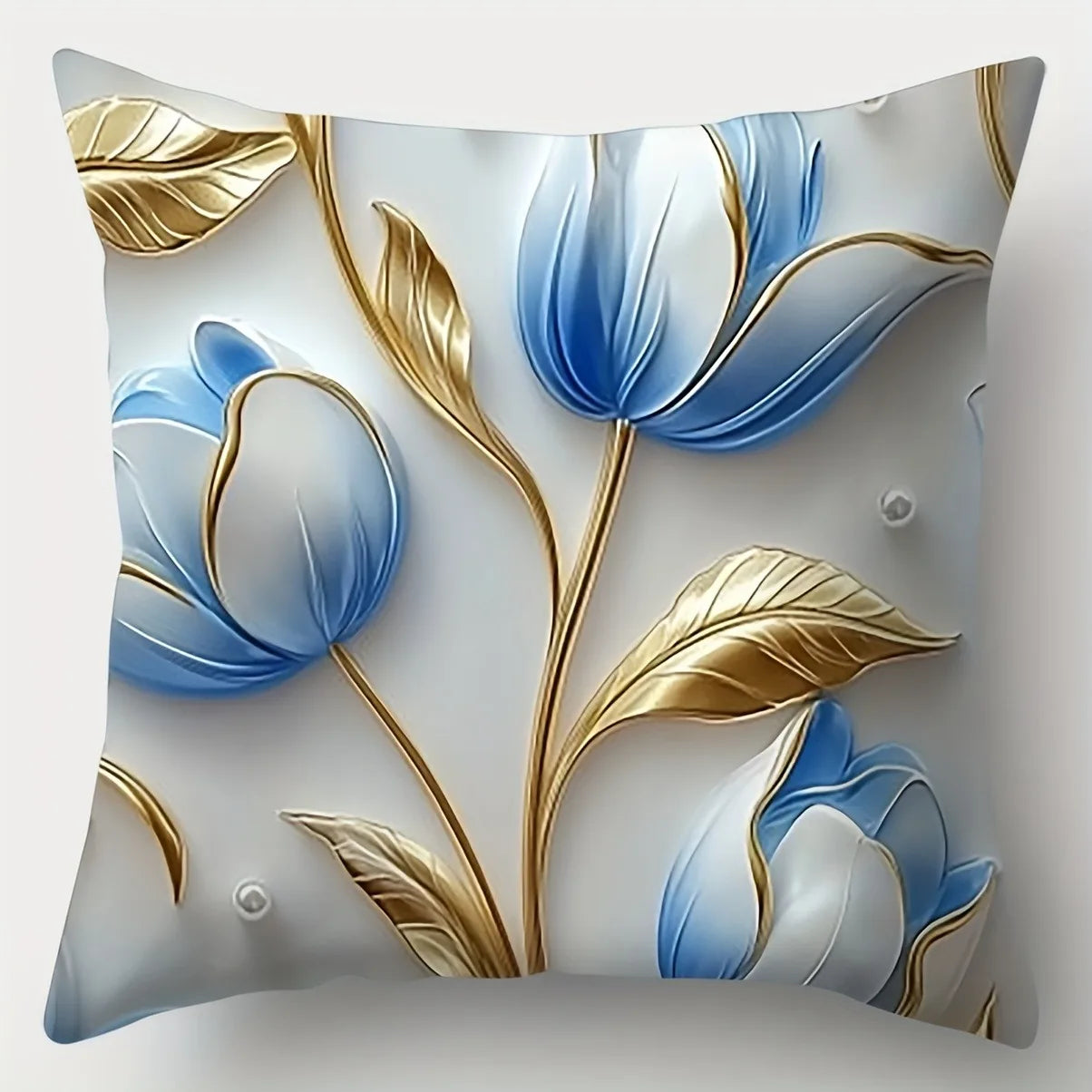 Eleganter Kissenbezug mit Reißverschluss für Sofa und Wohnzimmer