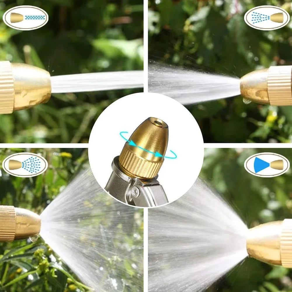 Vielseitiges Metall Garten Wasser Spray mit variablen Strahlarten - Autotuch