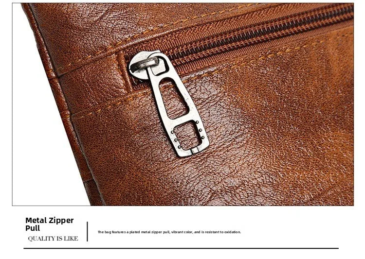 Modische Umhängetasche aus weichem Leder für Damen Handytasche