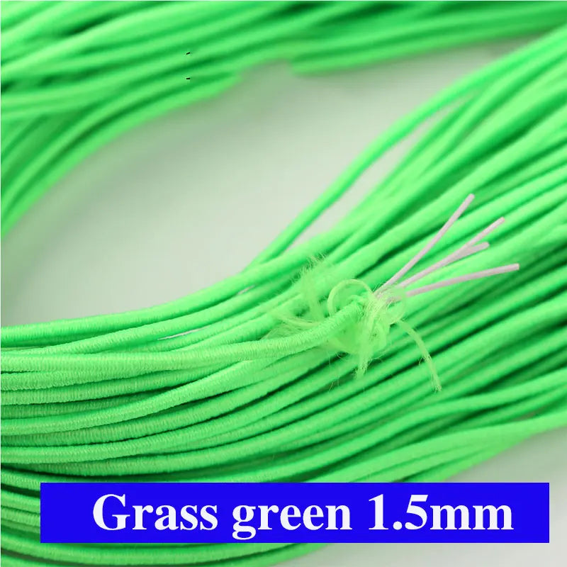 Buntes 1,5mm Gummiband für DIY Nähen Schmuck Bastelprojekte