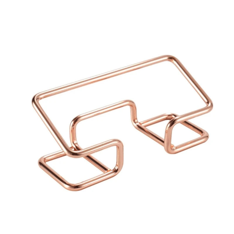 Metall Visitenkartenhalter für Schreibtisch mit stilvollem Design