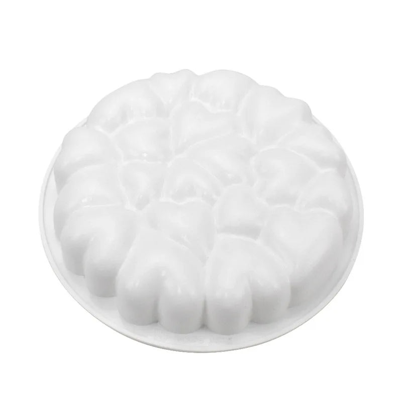 Runde Silikon Mousse Kuchenform für kreative Desserts