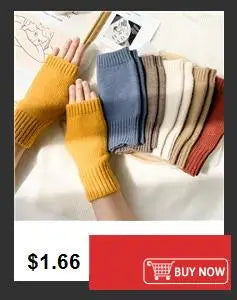 Warme gestrickte Halbfingerhandschuhe mit Sternmotiv