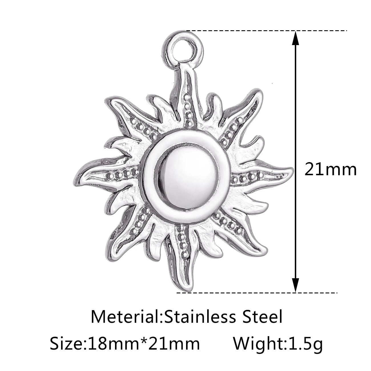 Edelstahl Charms Anhänger Set für DIY Schmuckgestaltung
