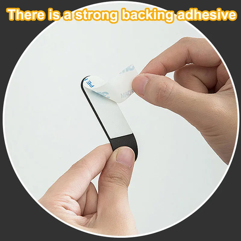 Selbstklebende Edelstahl Wandhaken für vielseitige Ordnung zuhause