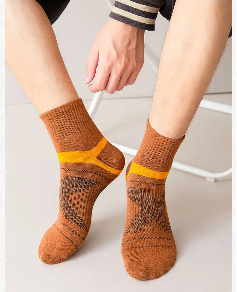 3 Paar Herrensocken für Sport Wandern Sommer Atmungsaktiv