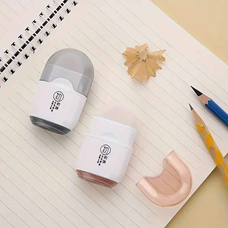 Multifunktionaler Radiergummi Bleistiftspitzer 2in1 Werkzeug Studenten Büro Kunst