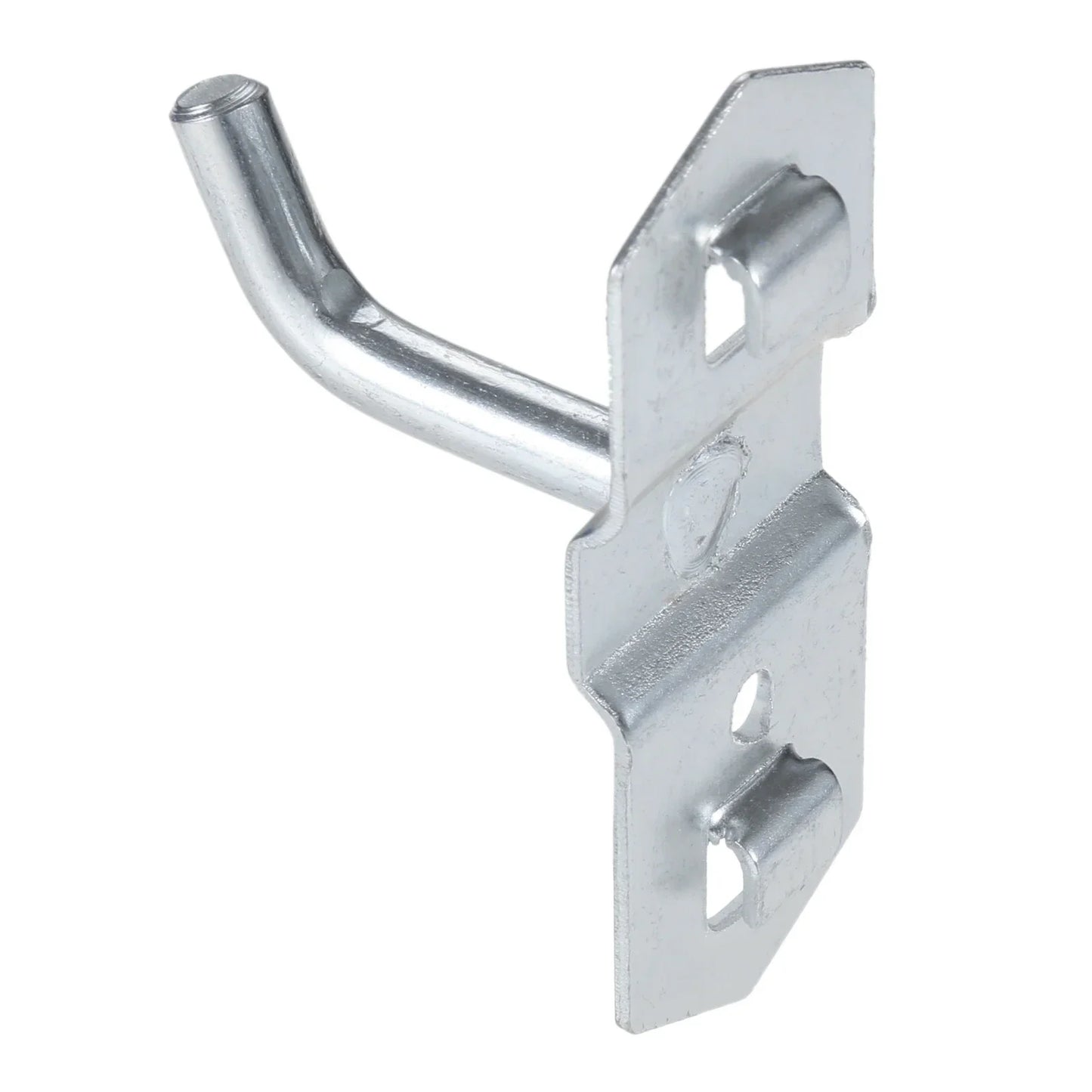10x Lochbretthaken 25mm Stahl Haken für Werkzeuge Küche Garage
