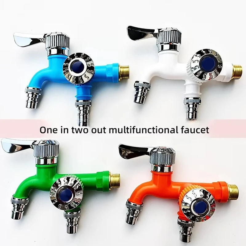 Multifunktions-Wasserhahn Küche Waschmaschine – Dual Control Edelstahl