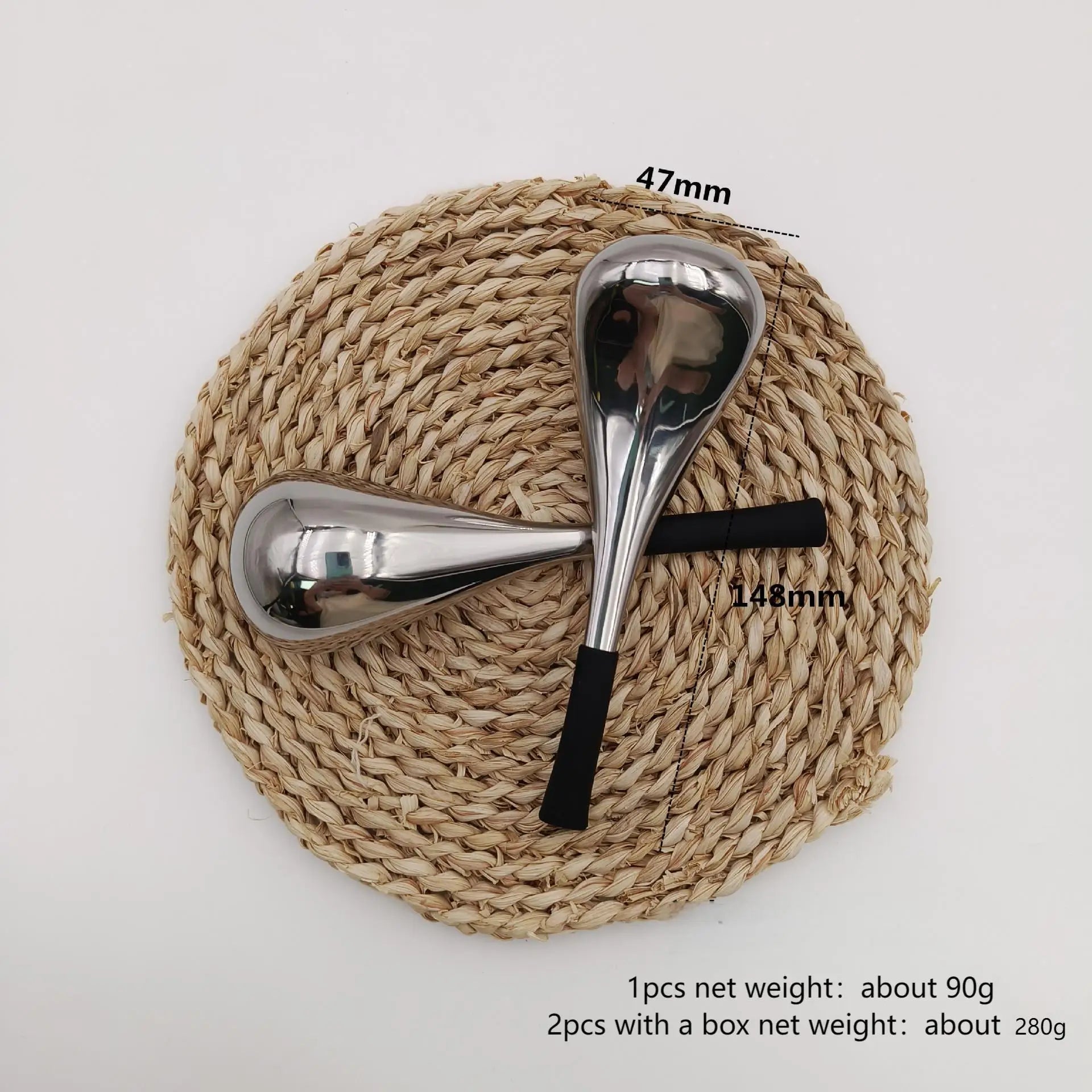 Kühlendes Eiskugel-Set aus Edelstahl für Gesicht und Augen