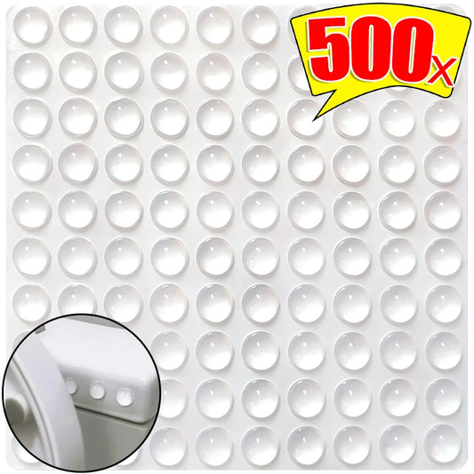 Transparenter Selbstklebender Türstopper Gummipuffer Wandschutz Möbel