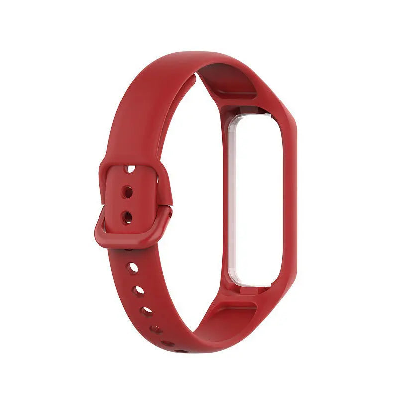 Weiches Silikonarmband für Smartwatch mit verstellbarer Länge und Verschluss