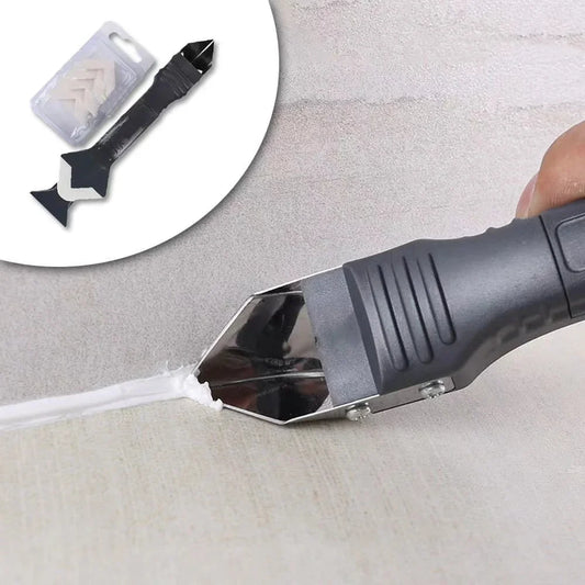 5-in-1 Werkzeugset zum Entfernen von Silikon Dichtmittel und Fugenmörtel