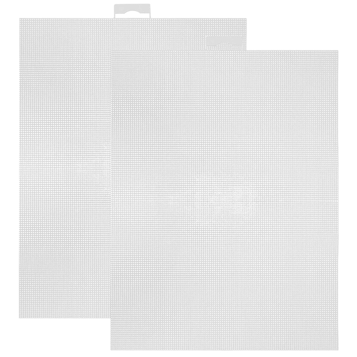 Kunststoff Leinwandmit Ösen für DIY Stickerei und Handarbeit