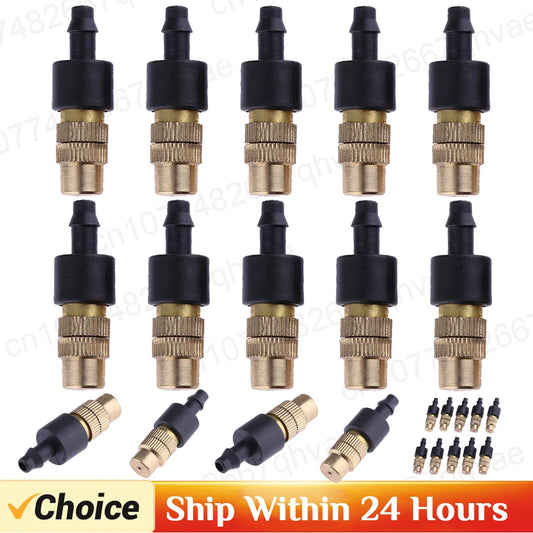 Verstellbare Sprühdüse für effiziente Gartenbewässerung 10 Stück