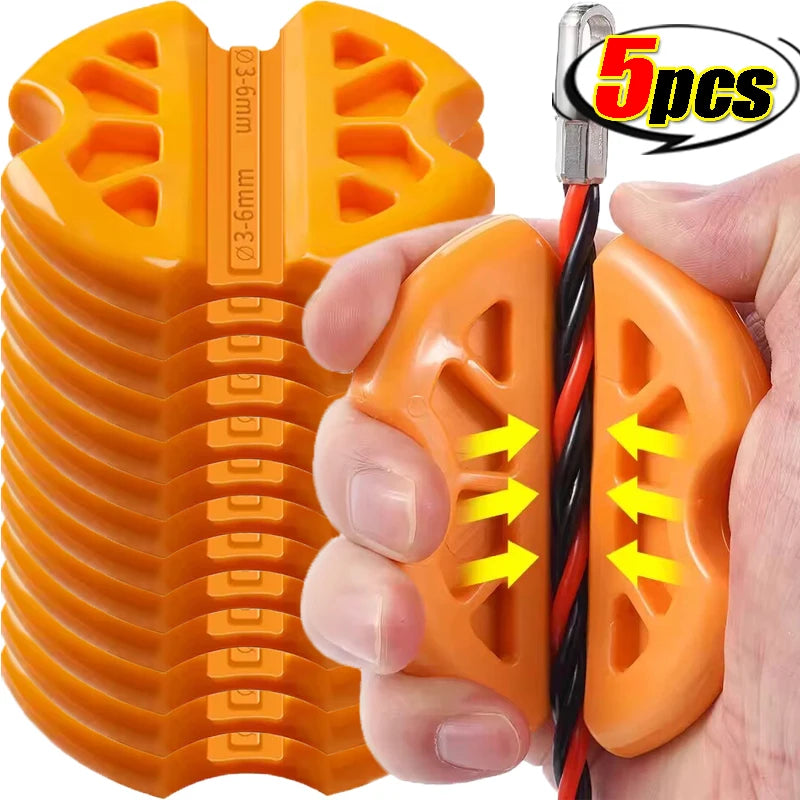 Tragbares Drahtziehwerkzeug mit rutschfestem Gummigriff für Elektriker