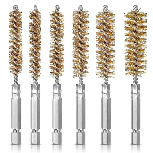 Effektive 8–19 mm Drahtrohr-Reinigungsbürste aus Edelstahl - Kupfer für Maschinenpflege