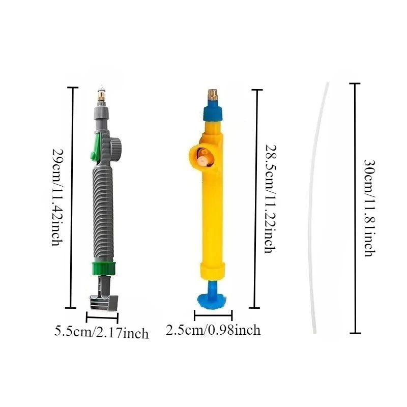 Manuelles Drucksprühgerät: Verwandelt Flaschen in effiziente Sprüher