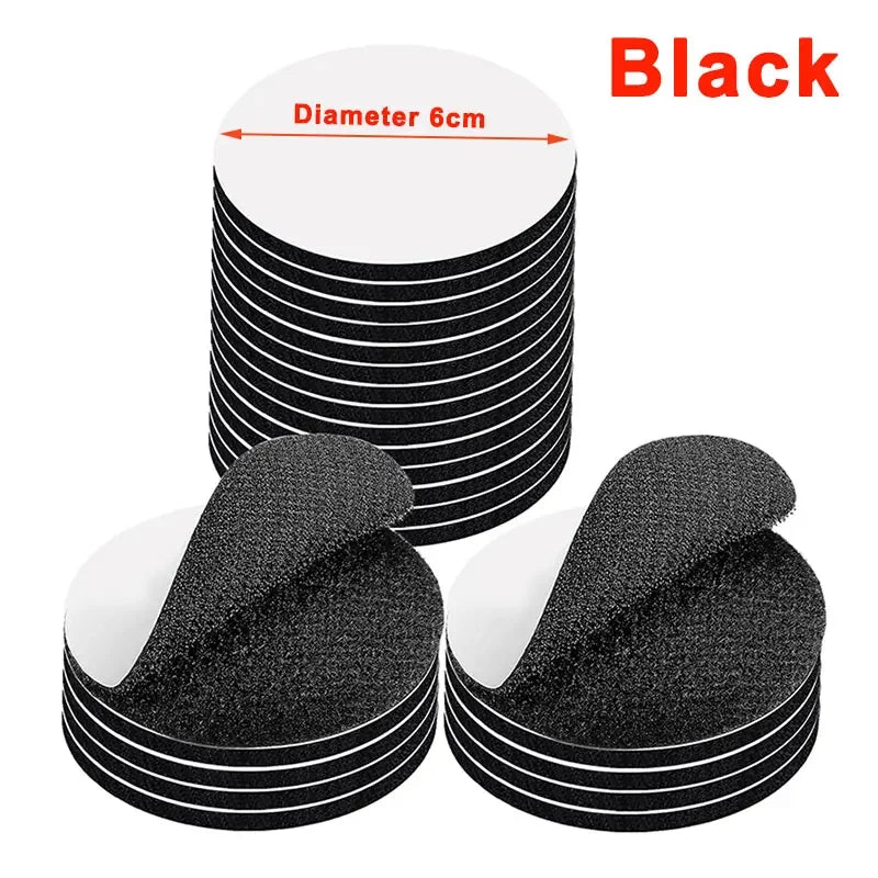 Starke selbstklebende Klettbandstreifen für festen Halt und Ordnung