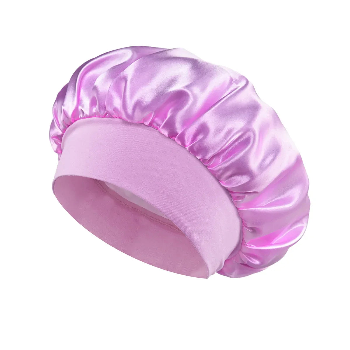 Elegante Satin-Haube für Damen – sanfter Haarsschutz - Komfort allzeit