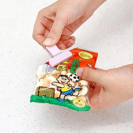12X Frischhalte Clips für Lebensmittelbeutel – Praktische Küchenhelfer Set