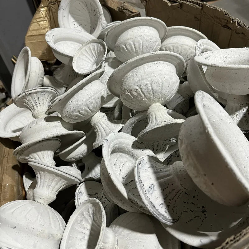 Retro Eisen Vase für Blumen, Heimdekoration und Hochzeit