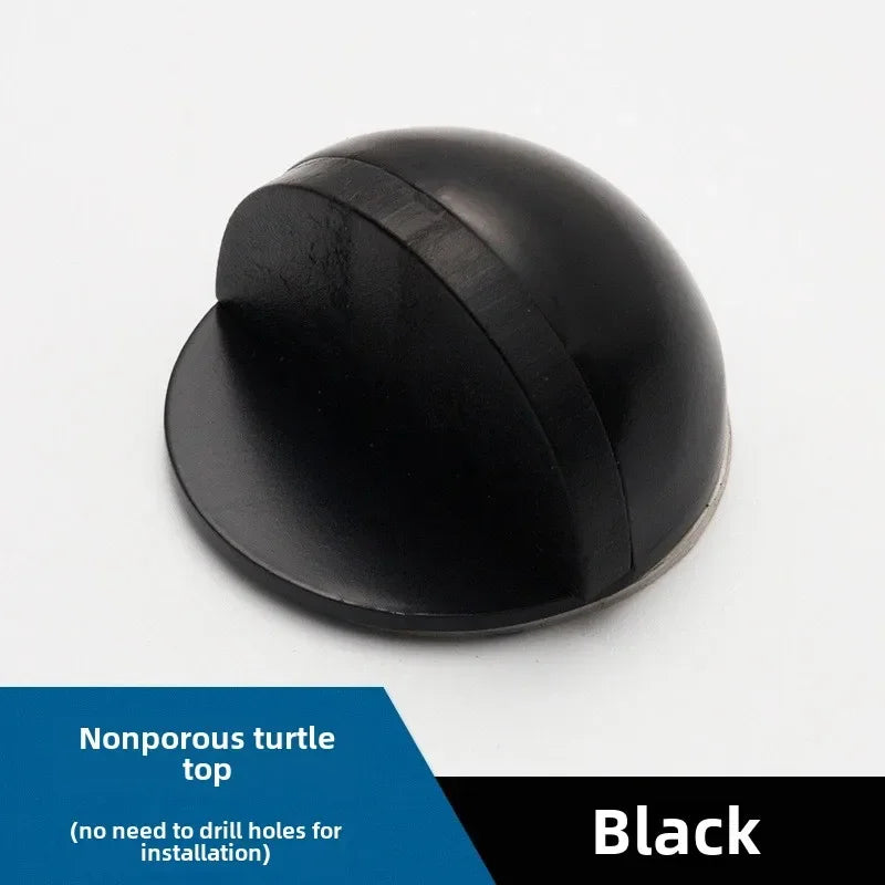 Schildkrötenform Türstopper bohrenfrei – Gummi Schutz für Bad & Glas