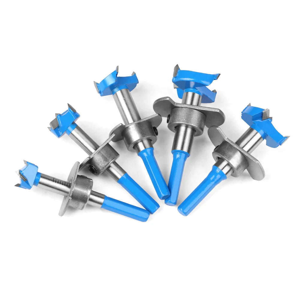 Einstellbarer sechseckiger Griff-Holzbearbeitungsloch-Bohrer mit harter Legierung