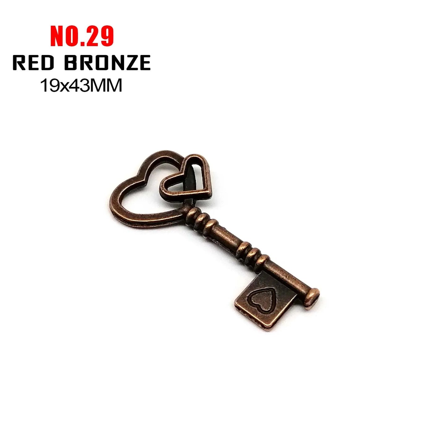5 Retro Schlüssel Steampunk Charms für kreatives DIY-Projekt