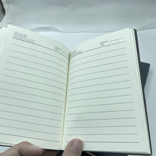 Liniertes Notizbuch mit weichem Einband – Ideal für Journal, Büro - Studium