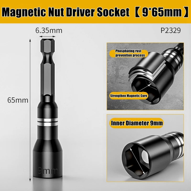 CR-V Stahl Magnetische Schraubendreher Bits für Bohrmaschinen Adapter