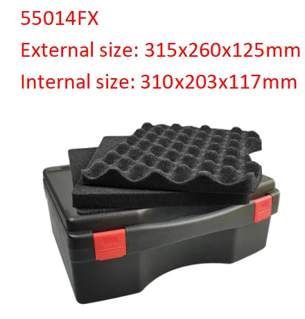 Multifunktionale tragbare Kunststoff Werkzeugbox für Outdoor und Büro