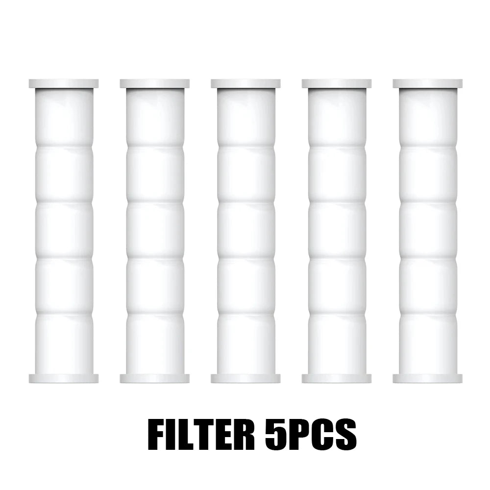 10-in-1 Handbrause mit Wasserfilter - One-Touch-Stopp – Wassersparend - Hochdruck