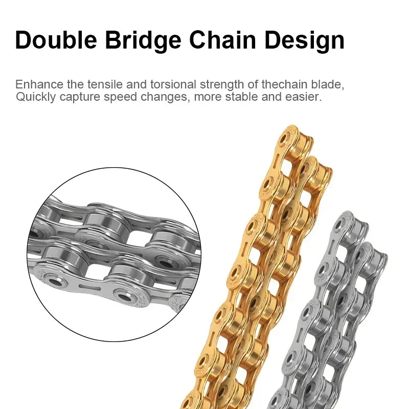 Fahrradkette kompatibel für 8 bis 12 Gang Mountain Road Bikes