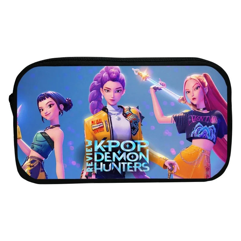 Kpop DHunter Federmäppchen mit großem, mehrschichtigem Stauraum