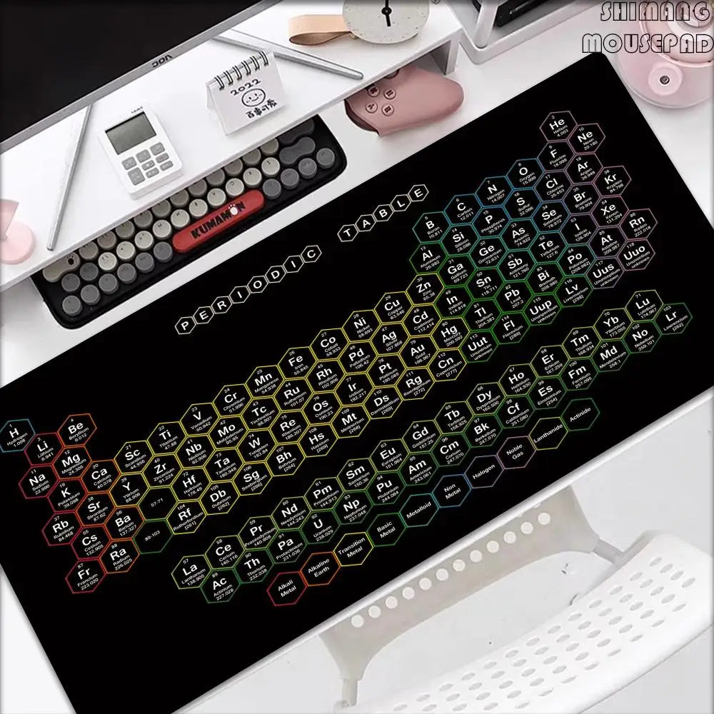 Periodensystem Elemente Mauspad XXL Gaming Zubehör-Yabubest - Home & More